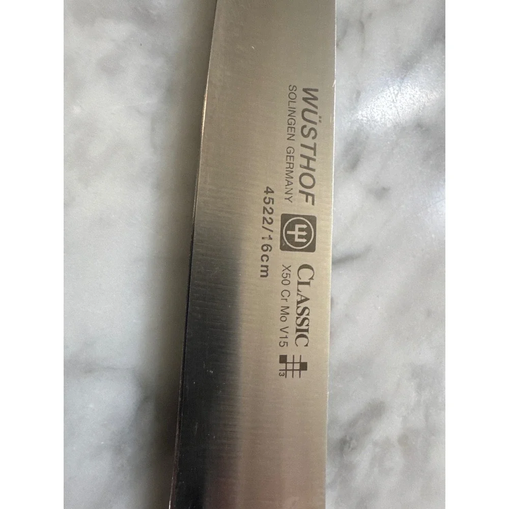Wusthof Classic 7 Piece Knife Set Solingen Germany Forged Steel 4582 4149 4183